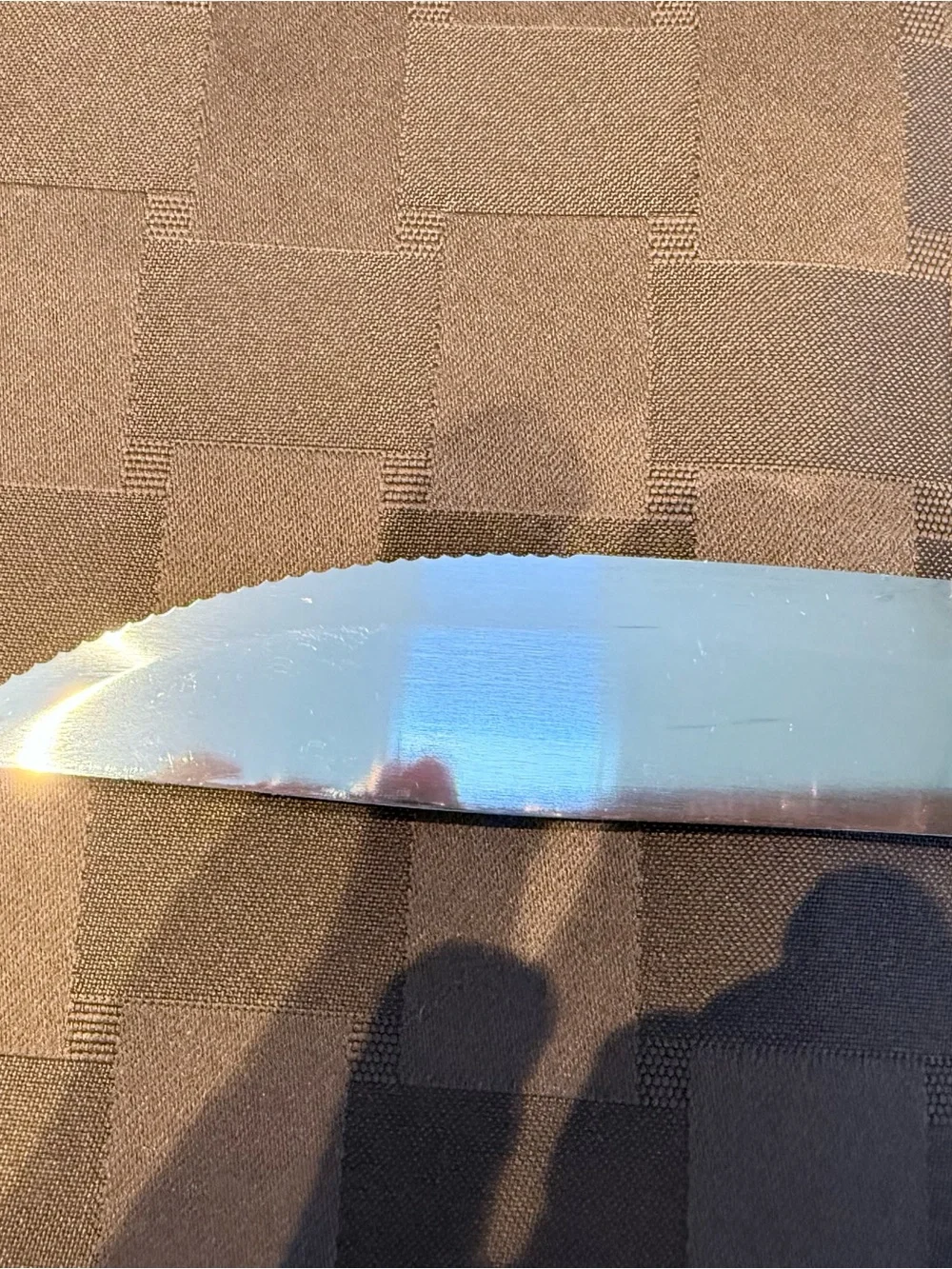 Individual Smith & Wollensky Steak House Walco Big Red Jumbo Steak Knife, 10”